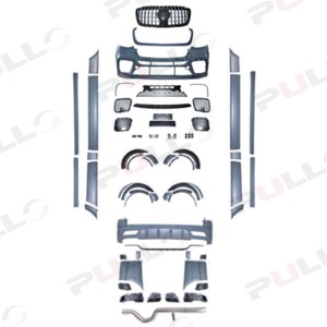 Ensemble complet pour Benz <span class=keywords><strong>Sprinter</strong></span> W906 W907 W910 2018-2020 à AMG kit de carrosserie modèle comprend pare-chocs avant et arrière avec calandre jupes latérales - Product Image 2