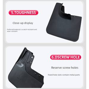 Ensemble de garde-boue en plastique, garde-boue anti-éclaboussures, garde-boue avant et arrière, 4 pièces, universel, tout-terrain, pour Nissan <span class=keywords><strong>Patrol</strong></span> <span class=keywords><strong>Y60</strong></span>, remplacement - Product Image 5