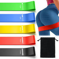 Bandas de Resistencia Planas de TPE Ecológicas Wavar, Bandas Elásticas de Alta Elasticidad para Fisioterapia, Yoga y Entrenamiento de Cuerpo Completo