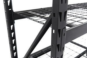 Estantería de Almacenamiento Industrial de Acero Soldado de 4 Niveles para Garaje - Product Image 3