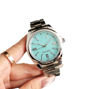 <span class=keywords><strong>Orologio</strong></span> al Quarzo Cross-Border da 20mm in Acciaio Inossidabile dal Design Semplice per Uomo e <span class=keywords><strong>Donna</strong></span>, Impermeabile con Funzione Calendario, Stampa di Lusso su Vetro e Lega - Product Image 5