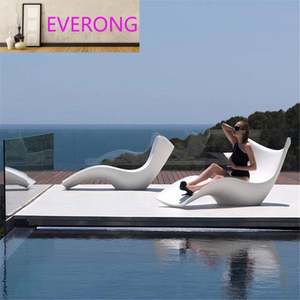 Chaise longue de piscine moderne pour l'extérieur, transat de jardin, terrasse d'hôtel, plage, piscine - Product Image 5