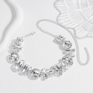 Europäische und amerikanische Diamant-Halskette mit übertriebenem Design, Nischen-Persönlichkeit und temperamentvoller Ausstrahlung - Product Image 5