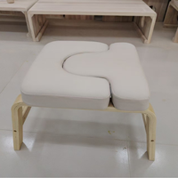 Matelas de yoga pliable d'intérieur le plus vendu à l'international, banc en bois inversé, chaise d'exercice, accessoires auxiliaires, équipement de fitness