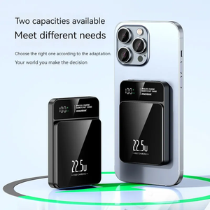 10000mah 15W Smart Wireless banche di potere magnetiche 5000 Mah ricarica rapida caricabatteria portatile per <span class=keywords><strong>smartphone</strong></span> 25W di uscita - Product Image 3