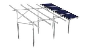Support universel en aluminium pour panneaux solaires à montage au sol – Accessoire de fixation photovoltaïque pour système de montage <span class=keywords><strong>solaire</strong></span> – Vente mondiale en promotion - Product Image 4