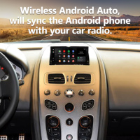 Interfaz Inalámbrica CarPlay y Android Auto para Aston Martin Vantage, Rapide, DB9, Vanquish de los Años 2015-2017