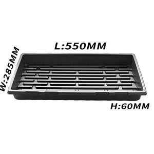 Hydroponic 1020 Flat Greens Seeding Tray 55*28cm <b>Nursery</b> for Wheatgrass , Fodder, Rice ,Sprouts ,Vegetable - Product Image 2