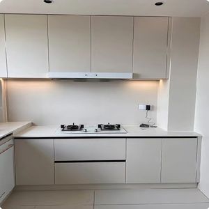 Meuble double usage qui sert de table d'appoint et de rangement, idéal pour les studios et les petits salons - Product Image 2