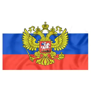 Rusya federasyonu cumhurbaşkanlığı bayrağı rusya bayrağı başkanı sscb festivali için CCCP ulusal bayrak