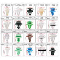B42 Clips de porte Fixation en plastique Rafraîchisseur d'air Clips d'aération