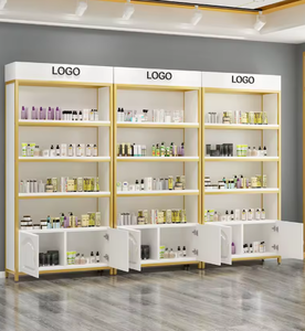 Exhibidor de Lujo Personalizado para Salón de Belleza, Estante de Exhibición para Cosméticos, Mueble de Exhibición para Tienda de Cosméticos - Product Image 5