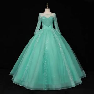 NDB10072 Nuevo Vestido <span class=keywords><strong>de</strong></span> <span class=keywords><strong>Novia</strong></span> Hecho a Mano, Falda <span class=keywords><strong>de</strong></span> Tul <span class=keywords><strong>de</strong></span> Baile <span class=keywords><strong>de</strong></span> Fantasía, <span class=keywords><strong>Disfraz</strong></span> <span class=keywords><strong>de</strong></span> Manga Larga - Product Image 3
