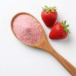 Extracto Concentrado de Fresa en Polvo al por Mayor 20:1, Polvo Instantáneo con Certificación Kosher para Confitería - Product Image 1