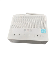 H1S-3 Gpon XPON ONU ONT Modem 1GE + 3FE + TEL + WIFI + 1USB FTTH versi bahasa Inggris 2.4G Epon xont pon ONU