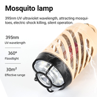 Multifunctionele campinglamp, muggenlamp, draagbare insectenverjager, muggen-UV-lamp, oplaadbare tentlamp