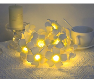<span class=keywords><strong>LED</strong></span> hướng dương Plumeria Hawaii <span class=keywords><strong>Seaside</strong></span> chuỗi <span class=keywords><strong>Lights</strong></span> giáng sinh lấy cảm hứng từ đèn trang trí cho phòng ngoài trời - Product Image 4