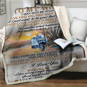 Coperta in Flanella Peluche per <span class=keywords><strong>Mia</strong></span> <span class=keywords><strong>Figlia</strong></span>, Coperta per Mio Figlio, Coperta per <span class=keywords><strong>Mia</strong></span> Moglie, Coperta per la <span class=keywords><strong>Figlia</strong></span> - Product Image 3