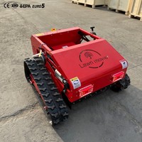 Tondeuse à gazon sans fil 4 temps à essence avec GPS, outil de jardinage domestique, tondeuse autotractée avec télécommande, portée 300-500m en option