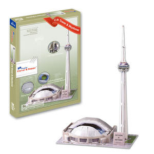 75 pièces <span class=keywords><strong>Puzzle</strong></span> <span class=keywords><strong>3D</strong></span> en papier, jeu de Construction avec 76 pièces - Product Image 3