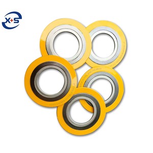 Chịu nhiệt độ cao các vòng bên trong và bên ngoài được tăng cường kim loại xoắn ốc vết thương Gasket quanh co flexitallic - Product Image 3