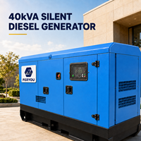 Generator Diesel 100KVA 200KVA 300KVA Tipe Silent Peralatan Pasokan Energi Cadangan Industri