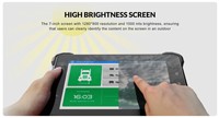 Tableta Robusta 3Rtablet de 7 Pulgadas con Linux, IP67 Resistente al Agua, 4G, GPS, Canbus, Ubuntu, Yocto OS Opcional, GNSS, 4G, WIFI, Cámara, Canbus para Vehículos