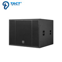 Système de sonorisation professionnel 1700W en contreplaqué de bouleau avec subwoofer 18 pouces pour événements intérieurs et extérieurs