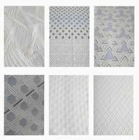Tissu en polyester tricoté pour matelas, tissus jacquard pour matelas