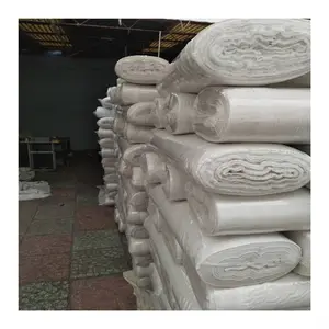 Barato doble lado cepillado blanco blanqueado franela de algodón paño de limpieza tela de franela y los niños tela en venta