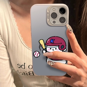Vente chaude TPU personnage de dessin animé Baseball blanc IMD résistant aux chutes prix de gros étui de téléphone portable - Product Image 5