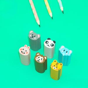 Pas encore d'avis 2024 nouveaux produits idée bon prix Logo personnalisé gomme en caoutchouc dessin animé crayon gommes ensemble pour l'école enfants cadeau - Product Image 3