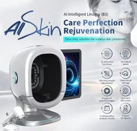 Analyseur de texture de la peau 3D AI, scanner facial 3D, appareil de test microscopique de l'humidité de la peau