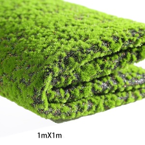 Vàng Tay Thảm rêu màu xanh lá cây cỏ tường trang trí nội thất cuộn lên rêu tường Bảng điều khiển Thảm patios trang trí nhân tạo tường cỏ Backdrop mat - Product Image 6