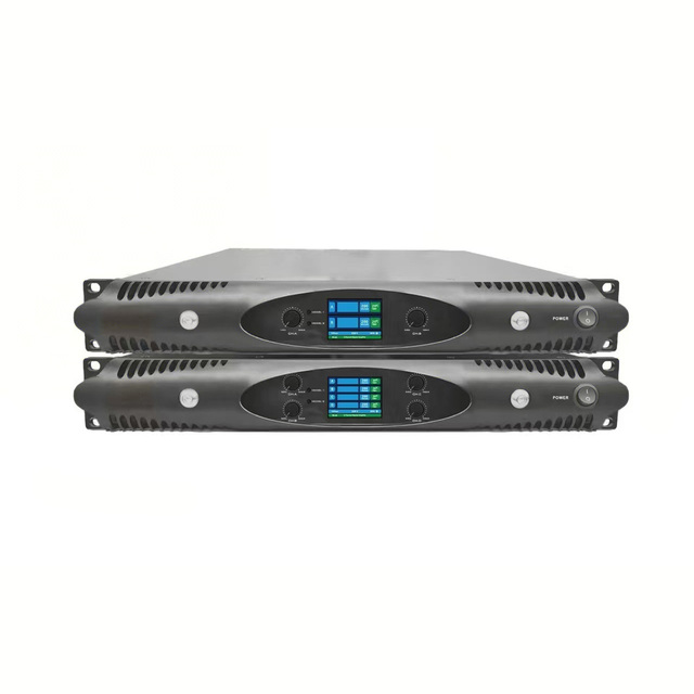 Amplifier and Speakers Factory SD-2250 1.5U Height 2 Channel 2500W Digital Class D Metal Amplifier