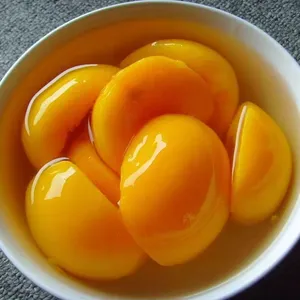 Alta concentración Delicado jugoso fresco dulce Frutas congeladas Halal IQF melocotón amarillo al por mayor