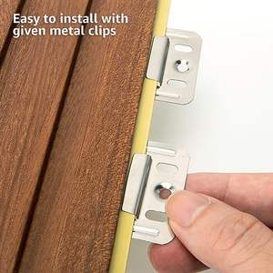 Decoración interior tablero impermeable hojas de paneles de <span class=keywords><strong>madera</strong></span> techo estriado listón decoración Interior Panel de <span class=keywords><strong>pared</strong></span> para <span class=keywords><strong>salón</strong></span> de belleza Oficina - Product Image 3