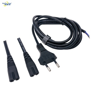 Standard europeo <span class=keywords><strong>2</strong></span> Pin AC cavo di alimentazione spina VDE <span class=keywords><strong>2</strong></span> Pin spina elettrica elettrodomestico 1.60M coda può essere leggermente elaborato - Product Image 6