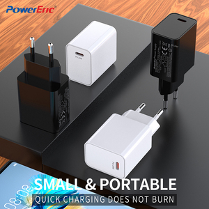 شاحن جداري سريع 20 واط مع حماية من النوع C OVP 5V/3A 9V/2A 12V/1.67A مخرجات الاتحاد الأوروبي المكونات - Product Image 3