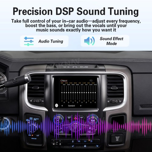 Boîtier système CarPlay Linux VIKNAV pour Dodge Ram 2013-2018, CarPlay sans fil et Android Auto, conserve les fonctions d'écran d'origine - Product Image 3