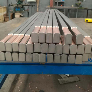 Barras de varilla de cobre revestidas de titanio Ti, materiales compuestos de Metal para la industria electrowinning - Product Image 2