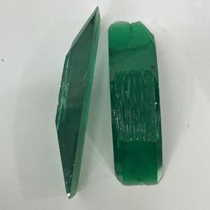 Esmeraldas de Cultivo Hidrotermal, Gemas Colombianas Sueltas Sin Cortar, Material de Esmeraldas - Product Image 5