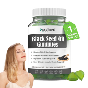 Suplementos de uñas y piel para el cabello de primera calidad para la digestión inmune y antioxidante y las articulaciones, soporte para la salud del hígado, gomitas de aceite de semilla negra - Product Image 1