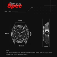 NORTH EDGE 2024 MACH Jam Tangan Kuarsa Tenaga Surya Pria Tahan Air 50M Jam Tangan Olahraga Pria Jam Tangan Bercahaya Ramah Lingkungan