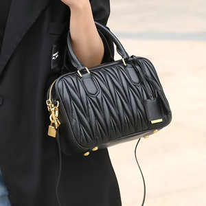 Borse <span class=keywords><strong>di</strong></span> Lusso da Donna in Vera Pelle 2025, Bauletto <span class=keywords><strong>di</strong></span> Design <span class=keywords><strong>di</strong></span> Marchi Famosi con Chiusura a Cerniera, Borsette da Donna all'Ingrosso - Product Image 1