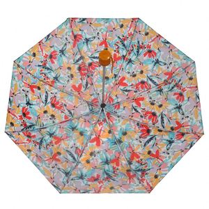 High Quality Modern Three-Folding Polyester Manual <b>Umbrella</b> with Custom Logo for Business Gifts and <b>Outdoor</b> Use - Product Image 3