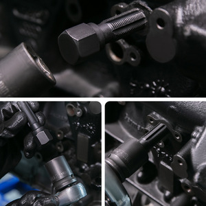 Herramienta de Reparación de Roscas de Bujías XCTOOL, 14 mm M14x1.25, Fundas de Acero al Carbono, para Reparación Automotriz y Uso Mecánico - Product Image 5