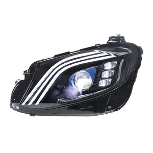 Conjunto de Faros Delanteros Modificados con Luz Diurna LED de Flujo de 12V para E-Class W213 2016-2020 - Product Image 2
