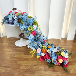 <span class=keywords><strong>Arreglo</strong></span> Floral Artificial Elegante para Mesa <span class=keywords><strong>de</strong></span> Boda, Camino <span class=keywords><strong>de</strong></span> Mesa con Flores Artificiales, <span class=keywords><strong>Precio</strong></span> <span class=keywords><strong>de</strong></span> Fábrica, Venta al Por Mayor - Product Image 4