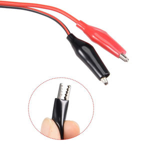 Cavo di Alimentazione 12V DC Maschio 2.1mmx5.5mm a Clip a Coccodrillo, Connettori 24AWG PVC per Telecamere di Sicurezza CCTV Elettroniche e Illuminazione - Product Image 3